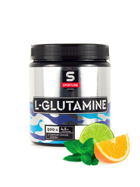 Sportline L-Glutamine (500 гр.) (Цитрус)