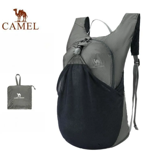 Рюкзак Camel складной серый