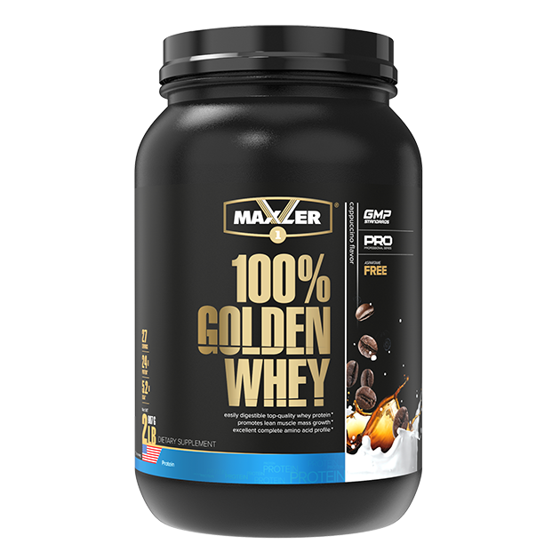 Maxler 100% Golden Whey (0.9 кг) (Капучино)