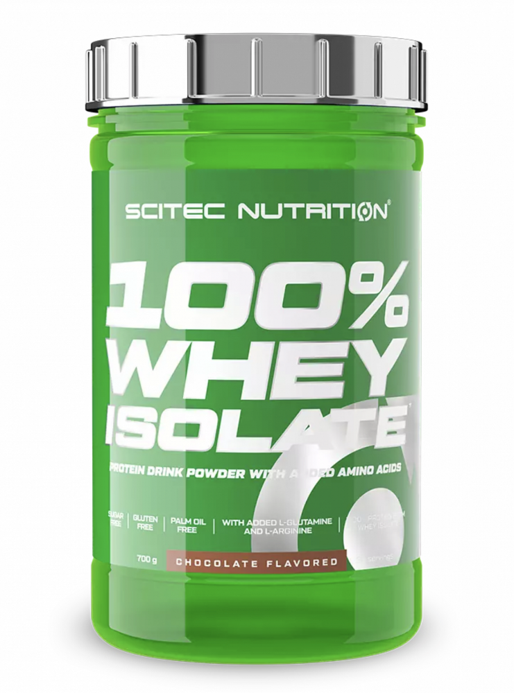 Scitec Nutrition 100% Whey Isolate (700 гр.) (Шоколад)
