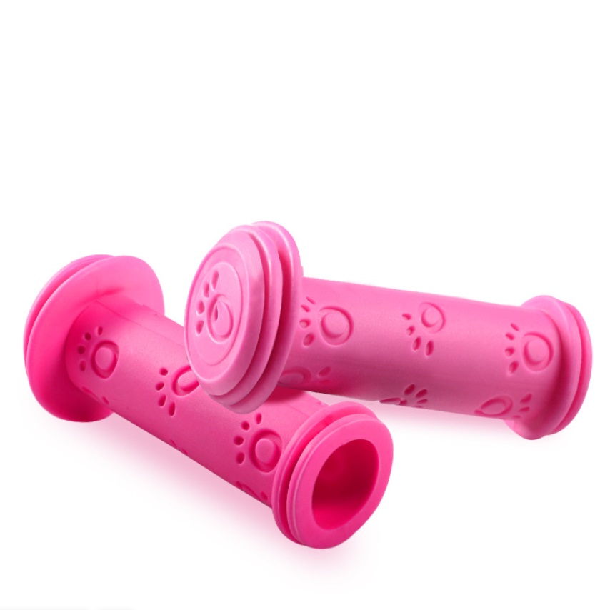 Грипсы 110мм розовые для детских велосипедов/самокатов/беговелов