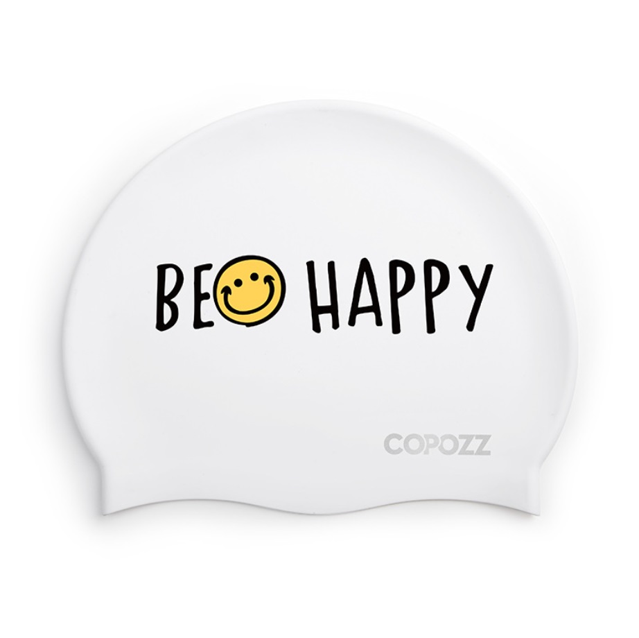 Шапочка для плавания (силиконовая) COPOZZ YM-30201 счастливый