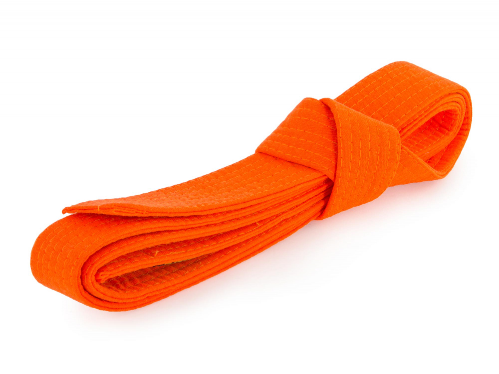 Пояс для единоборств Rusco Sport оранжевый (2.8 м)