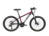 Велосипед подростковый TWITTER  TW2400Pro 24, черно-красный