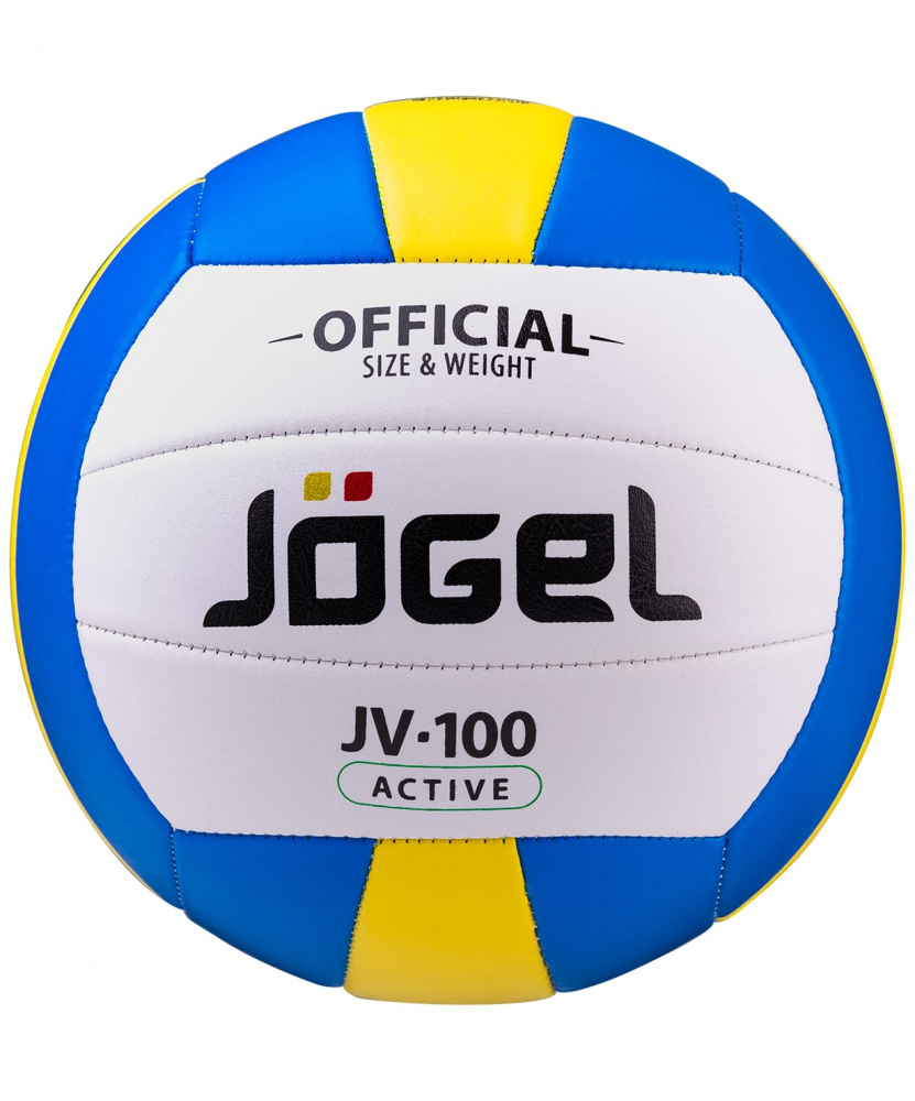 Мяч волейбольный Jögel JV-100 синий/желтый