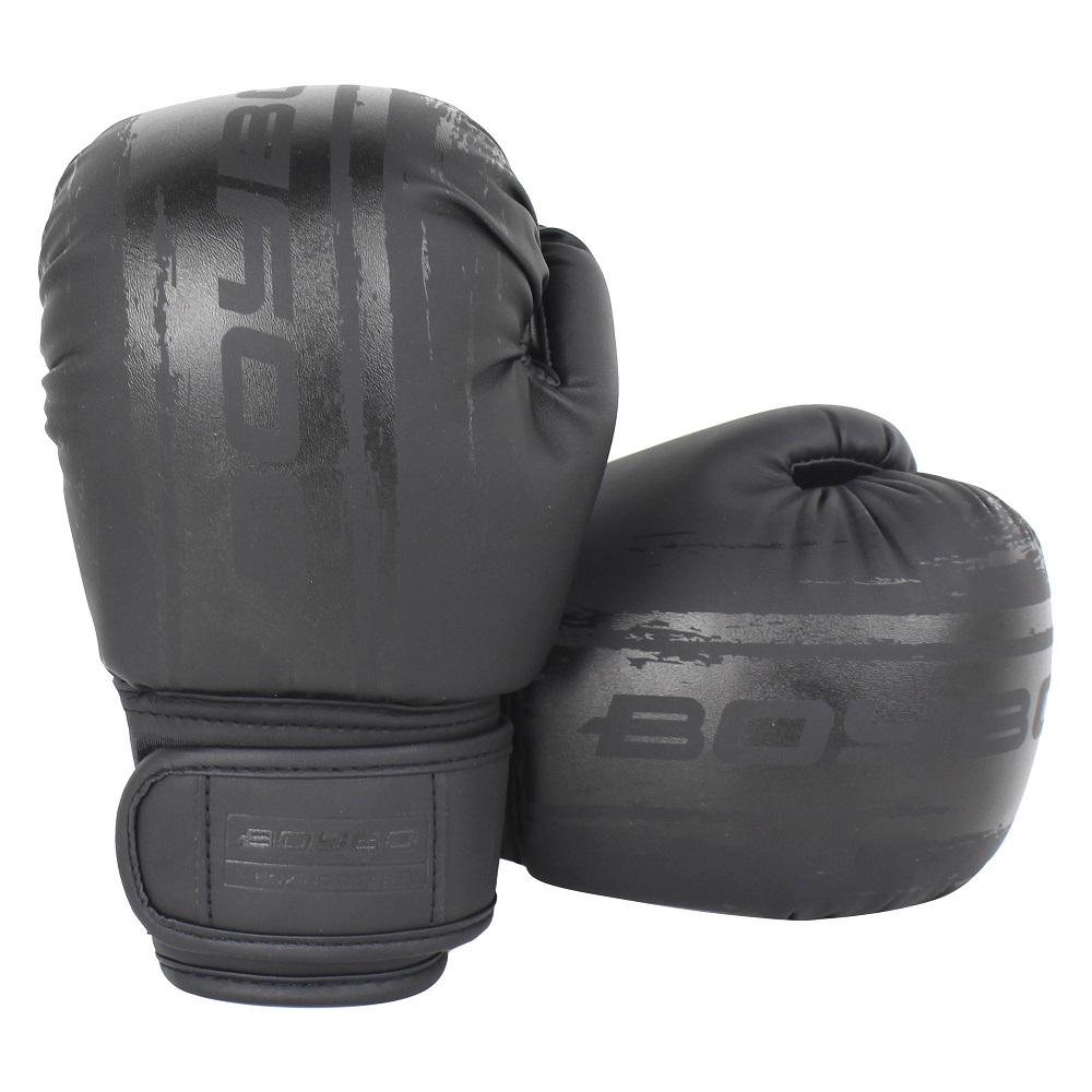 Перчатки боксерские BoyBo Stain черный (4 OZ)