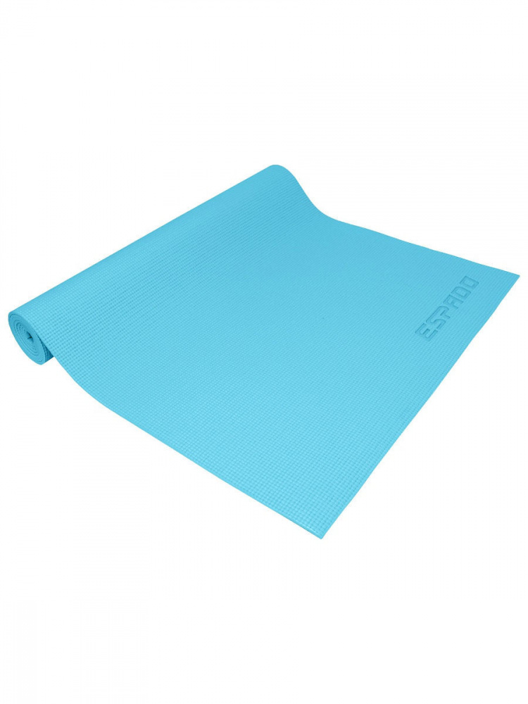 Коврик для йоги ESPADO PVC 173*61*0.3 см, голубой ES2121 1/10