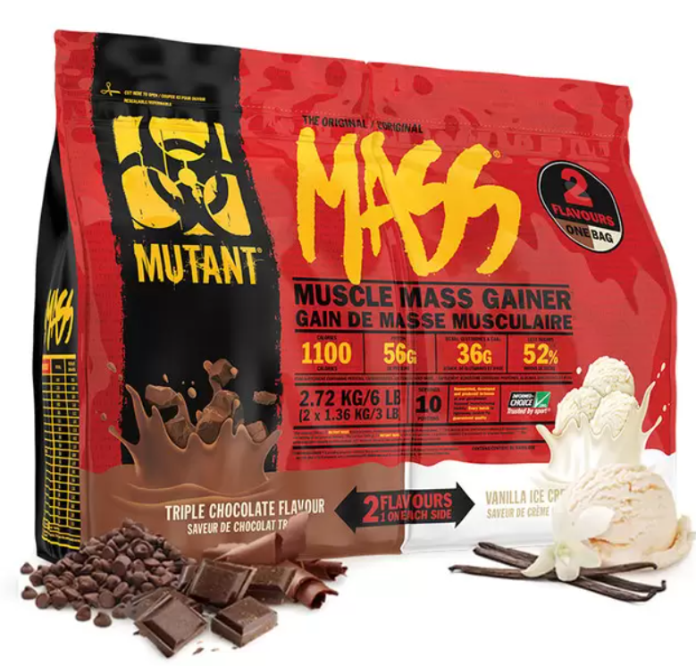 Mutant Mass (2714гр.) (Тройной шоколад и Брауни)