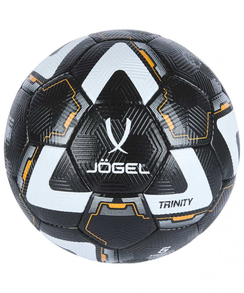 Мяч футбольный Jögel Trinity №5 черный