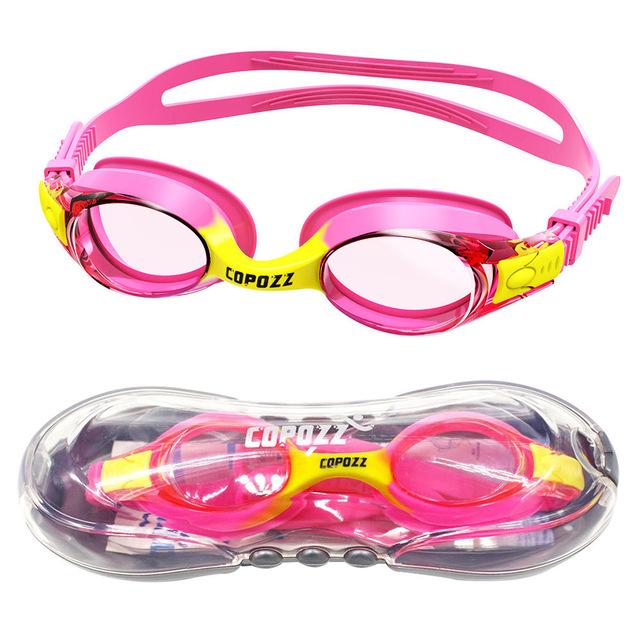 Очки для плавания детские 3-9лет COPOZZ GOG-3240 Kids Pink