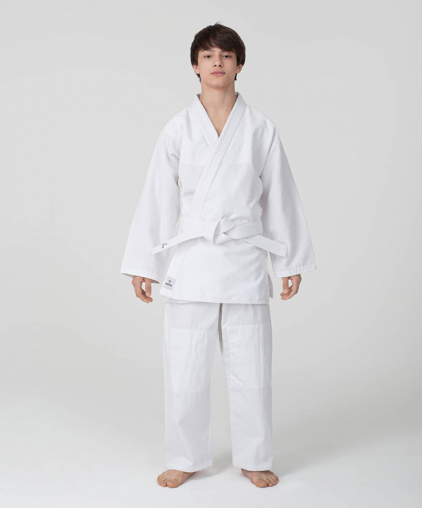 Кимоно для дзюдо INSANE TRAINING IN22-JD400, хлопок, белый, детский