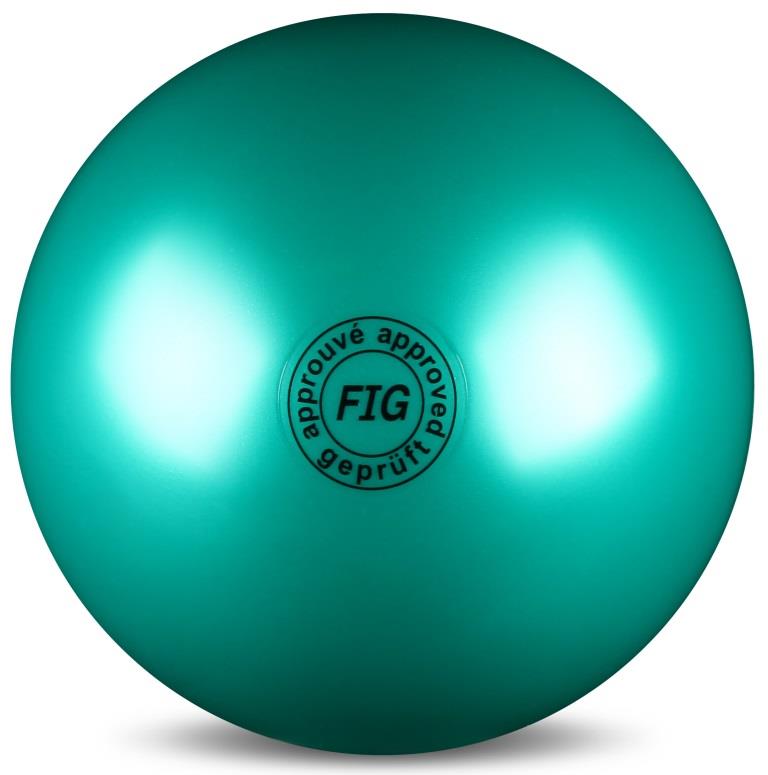 Мяч силикон FIG 19см, Зеленый