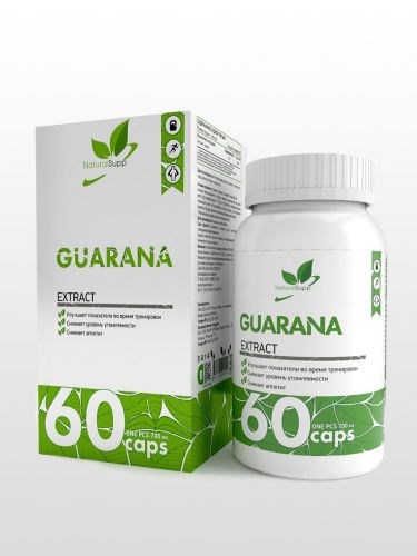 Natural Supp Guarana extract (60 капс.)