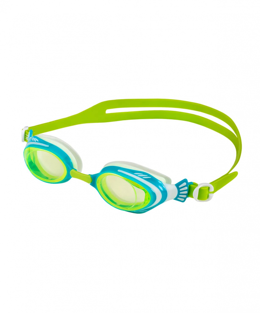  Очки для плавания Poseidon Blue/Lime, детский 25Degrees