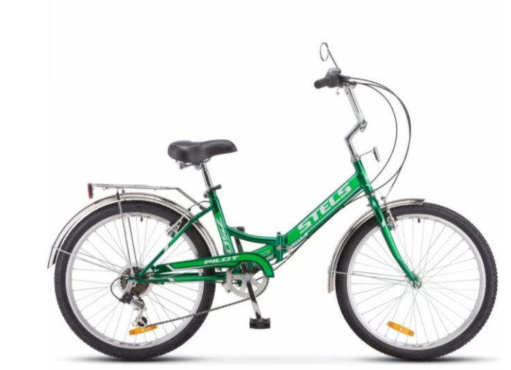 Велосипед Stels 24 Pilot 750 Зелёный