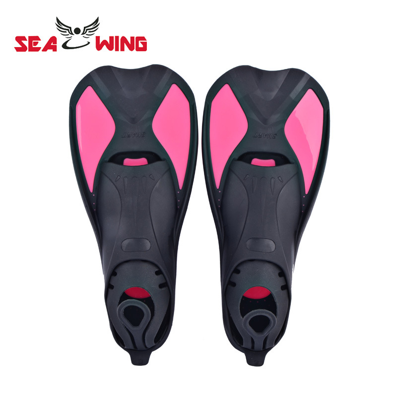 Ласты SEA SP-2100 розовый-черный