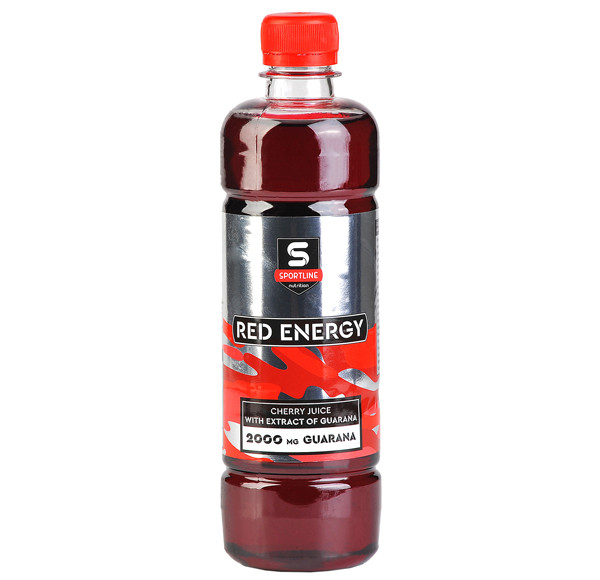 Напиток Sportline Red Energy 2000mg (500 мл) (Клюква)