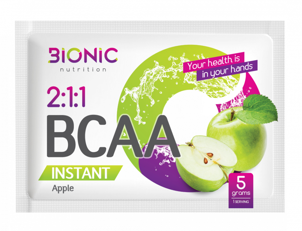 Bionic BCAA 1 порция (5 гр.) (Яблоко)