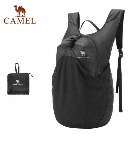 Рюкзак Camel складной черный 