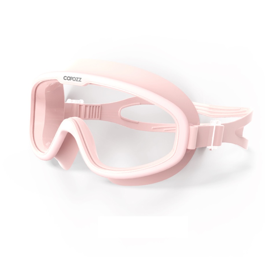Очки-полумаска для плавания детские COPOZZ YJ-3914 Pink