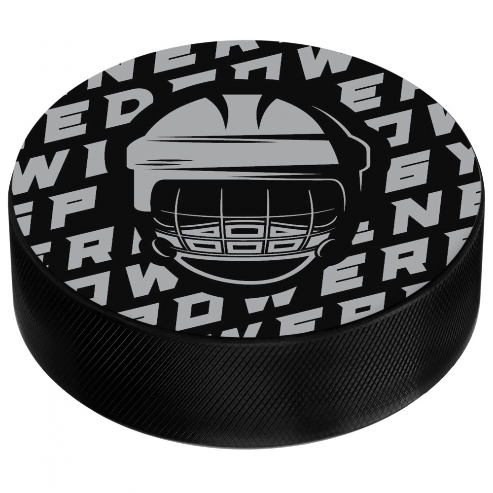 Шайба хоккейная Winter Star шлем, взрослая, d=7,6 см 