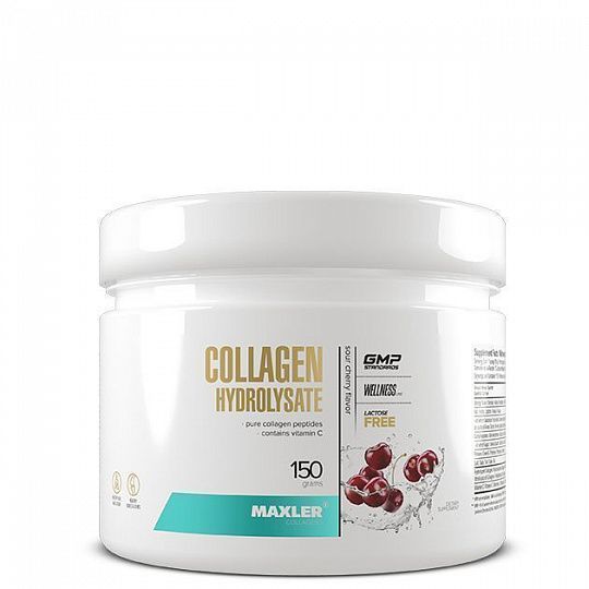 Maxler 100% Collagen Hydrolysate 150 гр. (Кислая вишня) 