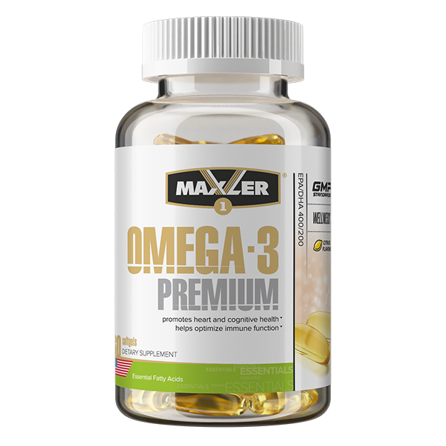 Maxler Omega-3 Premium (60 капс.)