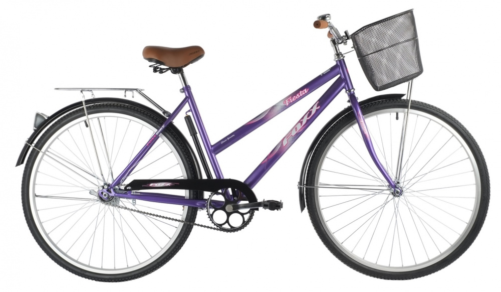 Велосипед дорожный 28" FOXX FIESTA фиолетовый