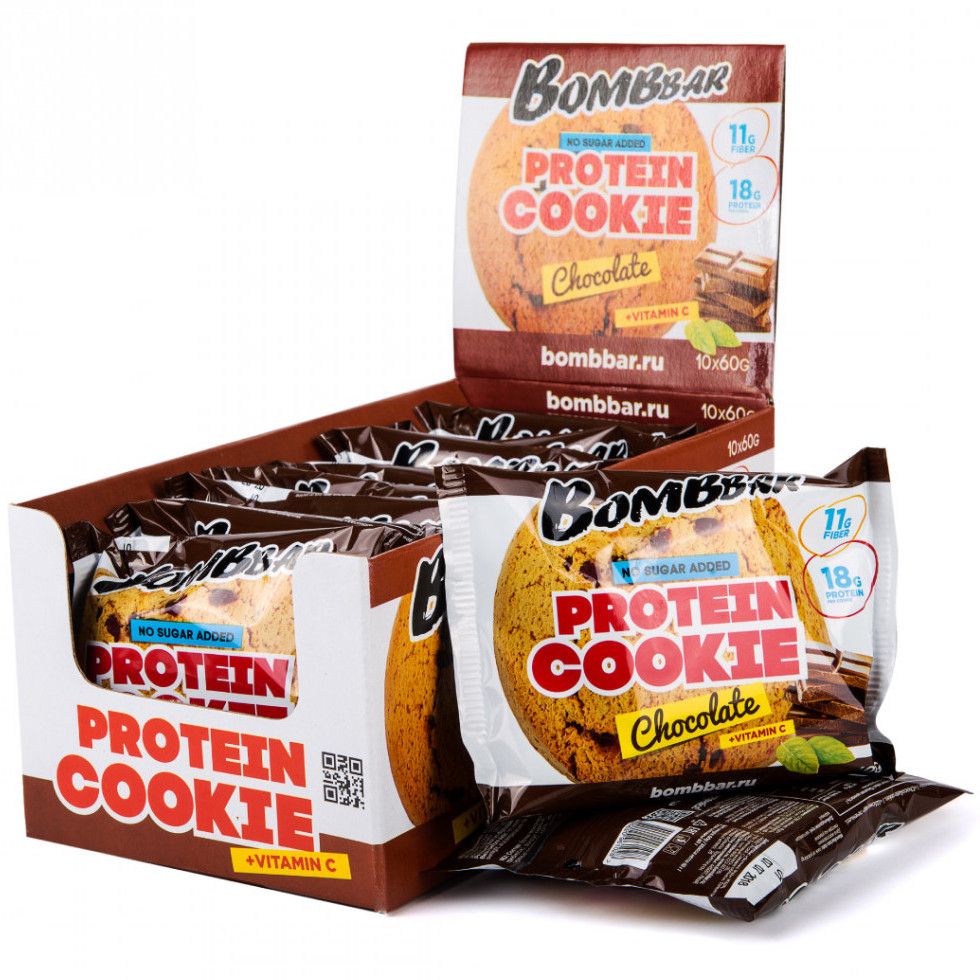 Bombbar Protein Cookie (60 гр.) (Шоколад)