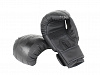 Перчатки боксерские BoyBo Black Edition Flex  8oz кожзам чёрные-8