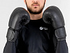 Перчатки боксерские BoyBo Black Edition Flex  8oz кожзам чёрные-1