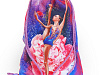 Мешок для гимнасток розовый/фиолетовый 314-045