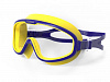 Очки-полумаска для плавания детские COPOZZ YJ-3914 Yellow/Blue