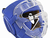 Шлем BoyBo с пластиковым забралом Flexy синий