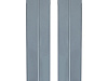 Лыжи для самокатов-снегокатов (пара), цвет серый   6913029-2
