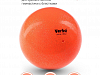 Мяч Verba Sport с блестками оранжевый 15см.