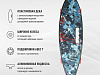 Скейтборд пластиковый COSMORIDE ГРАФИТИ серый CS901