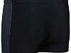 Плавки-шорты д/плавания 002, цвет черный-серый