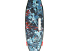Скейтборд пластиковый COSMORIDE ГРАФИТИ серый CS901-2