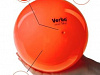 Мяч Verba Sport однотонный оранжевый 15см.-0