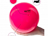 Мяч Verba Sport однотонный розовый 15см.-0