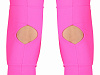 Наколенник для гимнастики и танцев INDIGO NORA удлинённый усиленный SM-377 розовый-1